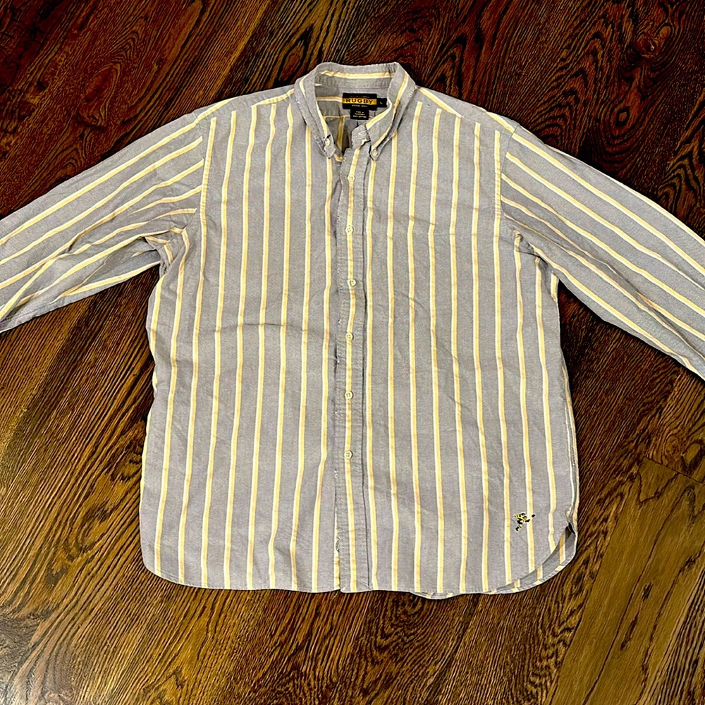 Vintage Ralph Lauren rugby button down shirt